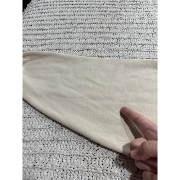 Marine Layer Enya Puff Sleeve Sweatshirt Style 16117 Womens Sz Small Cream *Flaw - Picture 11 of 16